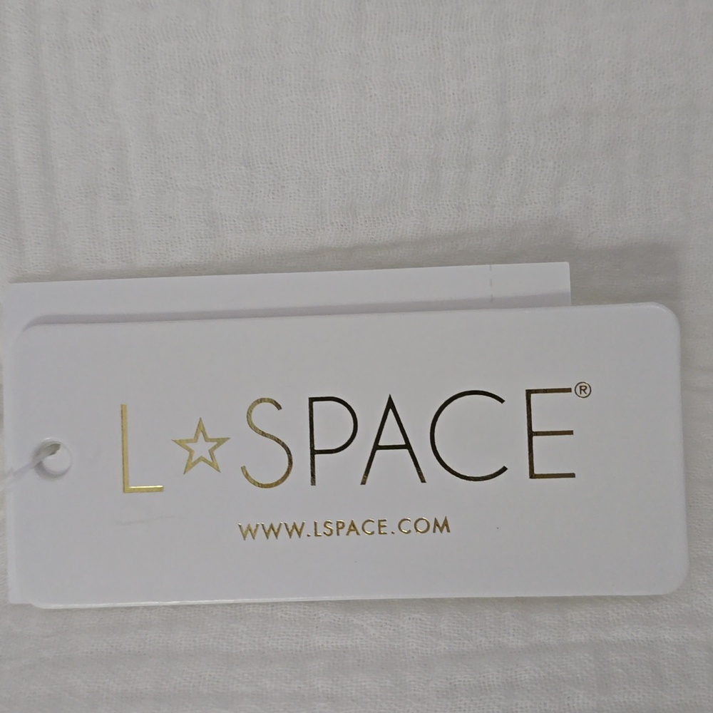 L*Space Elegant White Maxi Dress Sz Sm Nwt - Picture 7 of 8